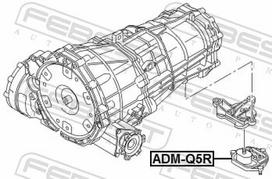 FEBEST Automatinės pavarų dėžės tvirtinimas ADM-Q5R