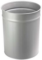 Šiukšlių dėžė Twinco, metalinė, 20 l, aliuminio pilka