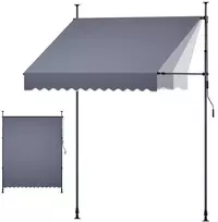 VEVOR Rankinė ištraukiama markizė, 200 cm