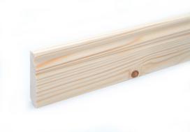 Grindjuostė Domoletti 559261, 2400 cm x 7.1 cm x 1.9 cm, eglės sp.