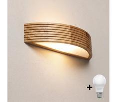 Brilagi - LED sieninis šviestuvas CARVALHO MODERN 1xE27/60W/230V ąžuolas