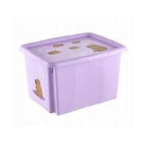 Keeeper Saugojimo Dėžė su Dangčiu 30L 0612242525337, 30L, 45x35x27cm, saugi PP plastikas, vietą taupantis dizainas