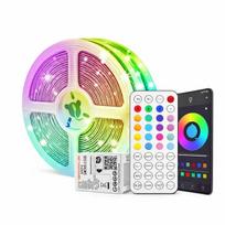 RGB išmanioji LED juosta su nuotoliniu, 30 m