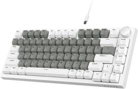 Ajazz Ak820 75% Tkl Mechaninė Klaviatūra, Karšto Keitimo Jungikliai, Balta Šviesa
