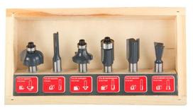 Proline Frezų rinkinys 5931214, 8mm, suderinamas su medienos apdorojimu, suderinamas su frezavimo staklėmis