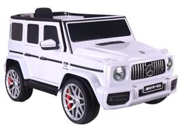 Baltas elektrinis automobilis Mercedes G63 S306-1
