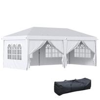 Sodo paviljonas, 585x295 cm, plienas, su šoninėmis sienomis, 1 vnt