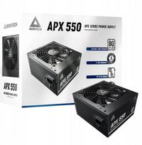 Maitinimo šaltinis Montech APX 550W 80 PLUS White Non-Modular