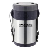Maisto termosas Hausberg HB-H1461, 2L, 3 indeliai, nerūdijantis plienas