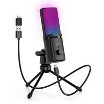 Mikrofonas su RGB apšvietimu ir USB jungtimi M160