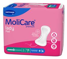 MOLICARE PREMIUM lady pad įklotai,  5 lašai, 14 vnt.