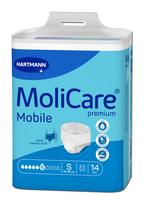 MOLICARE MOBILE sauskelnės-kelnaitės, 6 lašai, S 14 vnt.