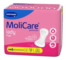 MOLICARE PREMIUM lady pad įklotai, 3 lašai, 12 vnt.