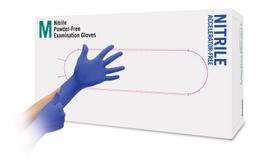 MICRO-TOUCH nesterilios pirštinės NITRILE ACCELERATOR-FREE, M, N100