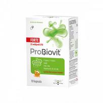 ProBiovit FORTE probiotikai, 10 kapsulių apsauginėje folijoje