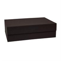 Tamsiai rudos spalvos iš kartono daiktadėžė su dangčiu 45x33x15 cm Hako – OYOY Living Design