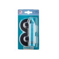 2 dalių juodos spalvos sieninis vakuuminio tvirtinimo rinkinys Wenko Vacuum-Loc Classic Plus