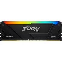 Kingston FURY Beast RGB Black, DDR4, 32GB, 3600MHz, CL18, Single stick KF436C18BB2A/32
