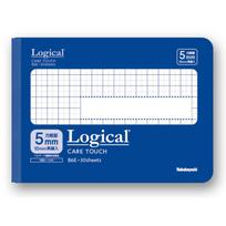 Užrašų knygelė „Logical Care Touch" B6, langeliais 5 mm-mėlyna HB6-H501E-B