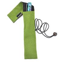 Japoniško stiliaus dėklas rašikliui „Taccia Kimono Chirimen Collection”, žalias TKW-CCS-GS