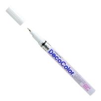 Markeris įvairių paviršių dekoravimui Marvy Decocolor Extra Fine #130 White, 1 vnt.