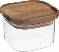 Dėžutė maistui 5five Hermet, 0.4 l, 11 cm x 11 cm, skaidri sp.