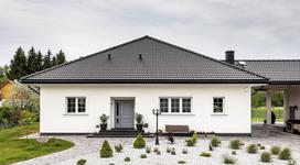 Betoninės čerpės Baltic Cisar Monier - Tamsiai pilka