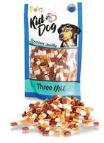 Skanėstas šunims Three Mix, žuvis/vištiena/antiena, 0.080 kg