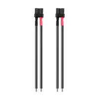 Flywoo Black XT30U Female Pigtail 18awg (2vnt)