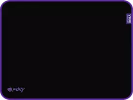 Fury Yari Speed L, Mouse pad, 300 x 400 mm, Black/Purple