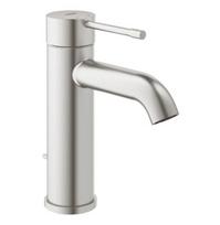 Praustuvo maišytuvas Grohe Essence S su dugno vožtuvu - Šlifuotas chromas