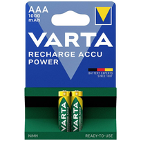 Varta Rechargeable Recycled AAA Batteries 1000 mAh / 2pcs