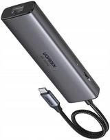 UGREEN USB-C 6-in-1 HDMI USB-C USB-A Ethernet Hub - Gray