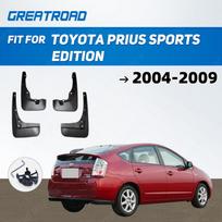 Car Mud Flaps For Toyota Prius Sports edition 2004 2005 2006 2007 2008-2009 Mudflaps Splash Guards Mud Flap 4PCS