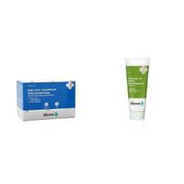 The Derma Co Kojic Acid + Glutathione Daily Syndet Brightening Soap With Kojic Acid & The Derma Co Ceramide + Ha Intense Face Moisturizer, 25 Gm blue