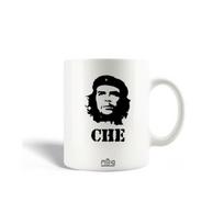 Puodelis - Maniacase - Ernesto Che Guevara - Keramika - Vintage - Galima plauti indaplovėje balta