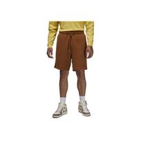 Jordan Air Wordmark Logo Embroidered Lace-Up Straight-Leg Sports Shorts Men shorts Brown FJ0700-281 M brown