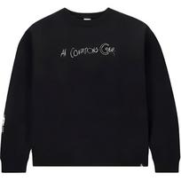 Nike ACG Therma-FIT Fleece Megztinis su raidžių spauda Unisex Viršutinė dalis Juoda FD8761-010 XXL black