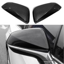 For Lexus RX 200t 300 350l 450h 500h 2016-   2022 ABS Carbon Side Mirror Cover Rear View Overlay Chrome Car Styling ABS Chrome