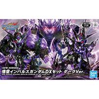 SDW HEROES Goku Impulse Gundam DX Set Dark Event Limited Plastic Model Kit Ver. violetinė