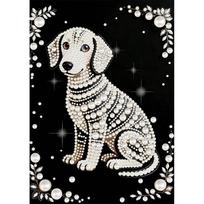 Pearl Painting Kit Animals Theme Frameless Handicraft DIY Bedroom Decoration Living Room Wall Art Room Decoration Art Craft Decoration 30x40cm