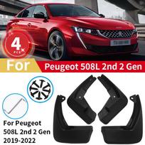 For Peugeot 508 2nd 2 Gen 2019 2020 2026 2026 Mud Flaps Front Rear Mudguards Splash Fender Wheels Guard Car Accessories