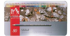 Caran Pablo rinkinys Japanese d'Ache 80 spalvų 0666-380 [Originalus produktas]