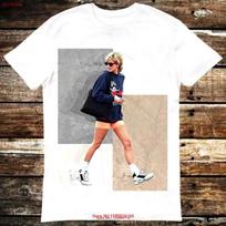 Žurnalas Princess Diana Streetwear Vintage TV Juokingas Meme Marškinėliai Viršus Žaidėjas Filmas Muzika 6336 Vintage Išplauti Mada S įvairiaspalvis