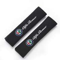 HFPK3 Alfa Romeo Automobilio Saugos Diržo Dangtelis Anglies Pluošto ir Pliušinis Peties Paminkštinimas Alfa Romeo giulia stelvio giulietta 159 147 156 166