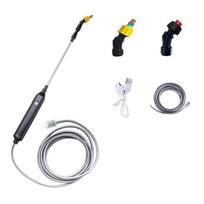 New Electric Garden Sprayer, High Pressure Portable Gardening Tool with 2/3 /4 Mist Nozzles for Plant Watering Irrigation
