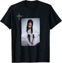 ( Front & Back ) Official Lady Gaga Mayhem Photo 100% Cotton T-shirt Mens Tees Top S įvairiaspalvis