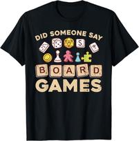 Cool Board Games for Women Unisex Game Nerd Gamer Chess Lovers T-Shirt Graphic T Shirts Clothing Tops Streetwear S įvairiaspalvis
