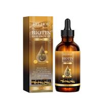 Biotin hair oil: deeply moisturizes, improves scalp, massages, and smooths hair.