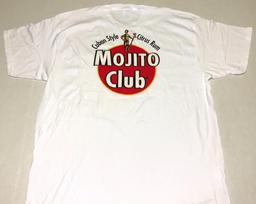 Rare! Vintage 2000s Mojito Club Cuban Style Citrus Rum T-Shirt New! XL Unisex T-Shirt 5XL įvairiaspalvis